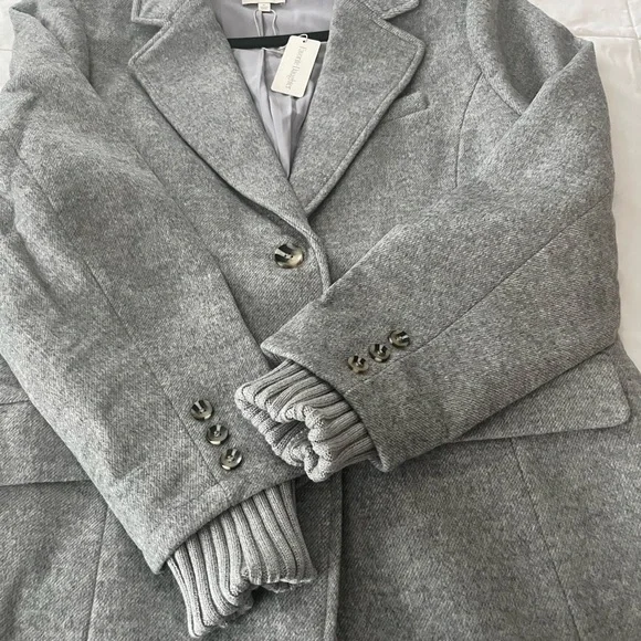 Favorite Daughter Gray Wool Blazer - Picture 3 of 7